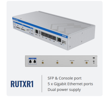 Teltonika RUTXR1 LTE CAT6 19 Zoll Industrie Router mit 2...