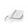 Gigaset DA510 Analog Tischtelefon in Farbe weiß, Wandmontage-fähig, Ideal als Türtelefon von Gegensprechanlagen