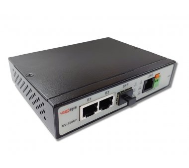 Netsys NV-320DP VDSL2 Bridge Konverter (Ethernet Extender...