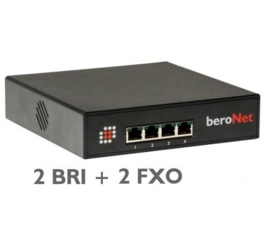beroNet BFSB2S02XO VoIP Gateway ISDN / Analog FXO (PSTN)