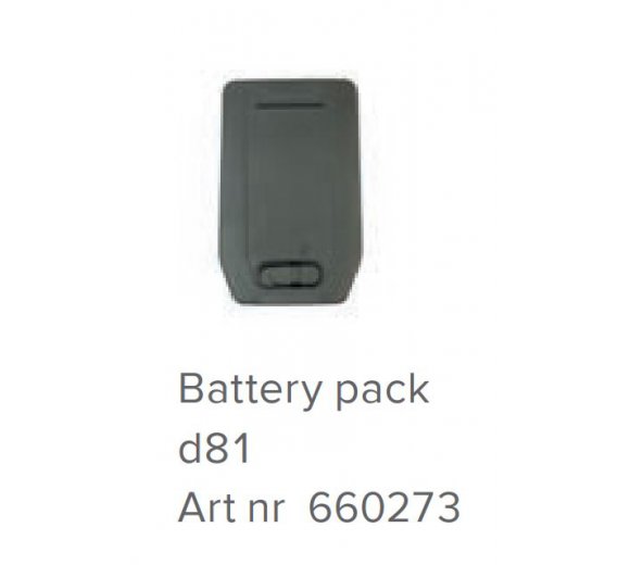 Ascom d81 Battery pack Art nr 660273