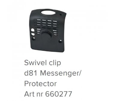 Ascom Swivel clip d81 Messenger/Protector Art nr 660277