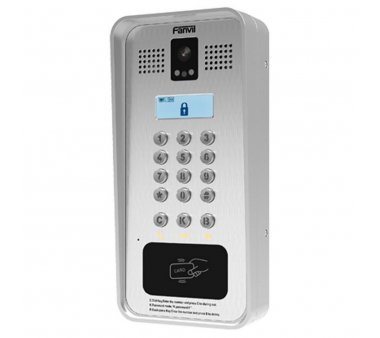 Fanvil i33V - SIP Intercom with camera and RFID card reader (On-Wall mounting)