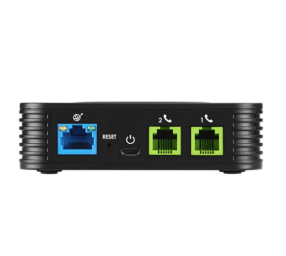Grandstream HandyTone HT802 (Analog VoIP Adapter / ATA mit Micro-USB Stromversorgung)
