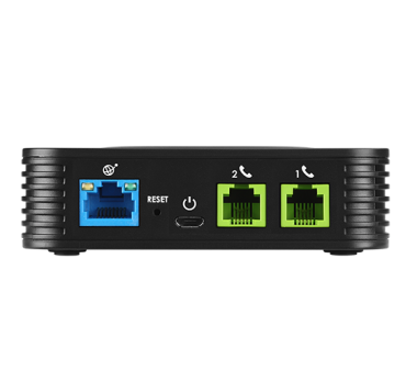Grandstream HandyTone HT802 (Analog VoIP Adapter / ATA mit Micro-USB Stromversorgung)