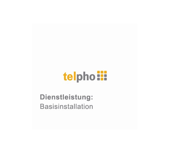 telpho Basisinstallation mit Anbindung an Fritzbox
