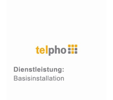 telpho Basic Setup with connection to Fritzbox