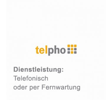 telpho Support (phone oder or remote maintenance)