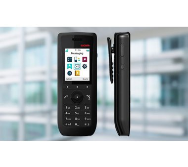 Ascom i63 Talker WLAN Telefon (Bluetooth 5.0, WLAN AC, HD...