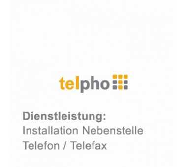 telpho Installation Nebenstelle (Telefon / Telefax)