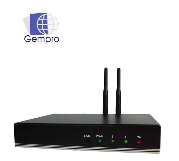 Gempro GP-712A GSM Bluetooth VoIP Gateway (SIP) with 2 Port compatible with 3CX, Asterisk and more