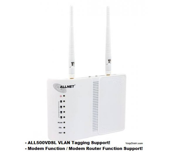 Allnet ALL500VDSL2 /Highspeed WLAN-Router für ADSL2+ und VDSL2 Anschlüsse (providerabhängig)