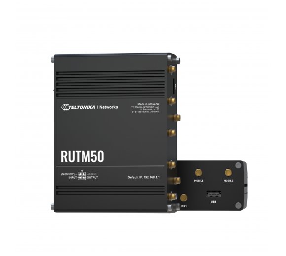 Teltonika RUTM50 5G NR NSA Industrial Cellular Router (North America-Version)