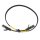 50cm SlimWire Pro+ STP 10GbE patch cable (shielded!) - black