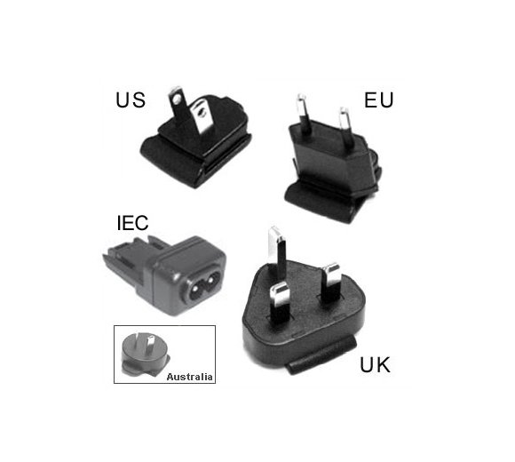 AC Clip International (UK, Europe, USA, Australia, IEC Clip)