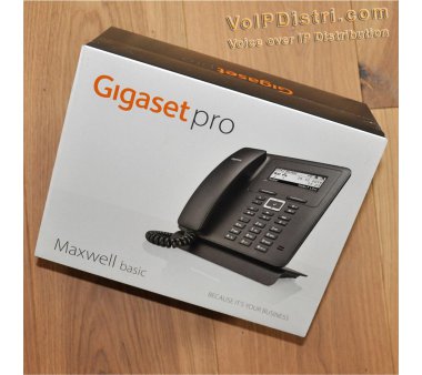 Gigaset Maxwell Basic IP PRO (Gigabit Ethernet, G.722 Breitband Audio)