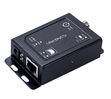 Wantec 2wIP E-Serie Empfänger EPoC TX Adapter 1-Port...