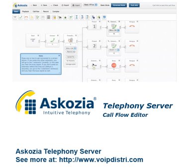 Askozia Call Flow Editor (Telephony Server)