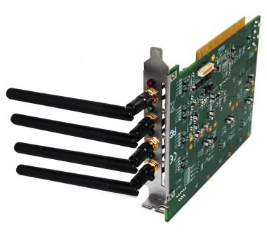 ALLO Quad-Band GSM PCI card, 4 GSM channel interface card for Asterisk/FreeSwitch/Elastix/TrixBox, User can modify IMEI and PIN
