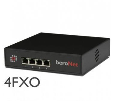beroNet SB BFSB4XO 4 FXO Small Business Line Gateway, no...
