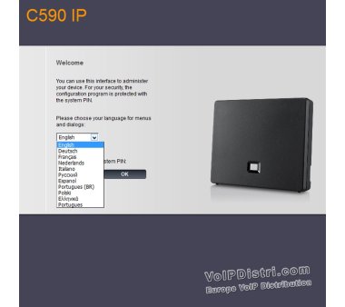 Siemens Gigaset C590 IP (Identical to C610IP), VOIP DECT...