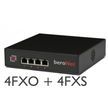 beroNet Analog Small Business Line with 4FXO 4FXS...