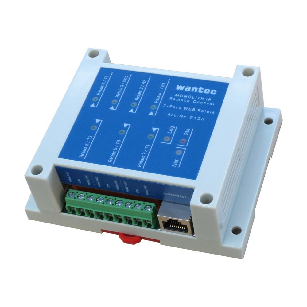 Wantec MONOLITH 7Port Remote Control / WEB Relay, 199,00