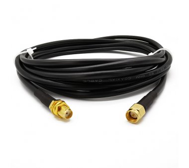 1m RG58 cable SMA male to SMA female connectors