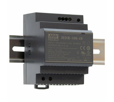 MEAN WELL HDR-100-48N DIN rail power supply for DIN-rail...
