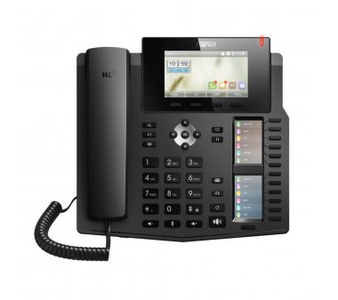 Fanvil X6 IP-Telefon mit 2 Farb-LCD, Gigabit, PoE, HD-Audio (Asterisk, FreeSWITCH, Elastix, 3CX)