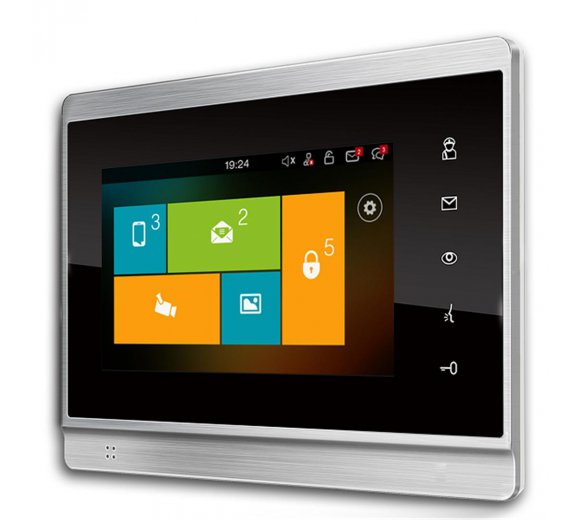 Akuvox IT81M Indoor Monitor, metal housing (7" Touchscreen, PoE)
