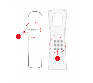 Plathosys CT 460 PRO VC USB telephone with volume up/down button (white) - Recommended for telemedicine, eMedicine and clinic rounds