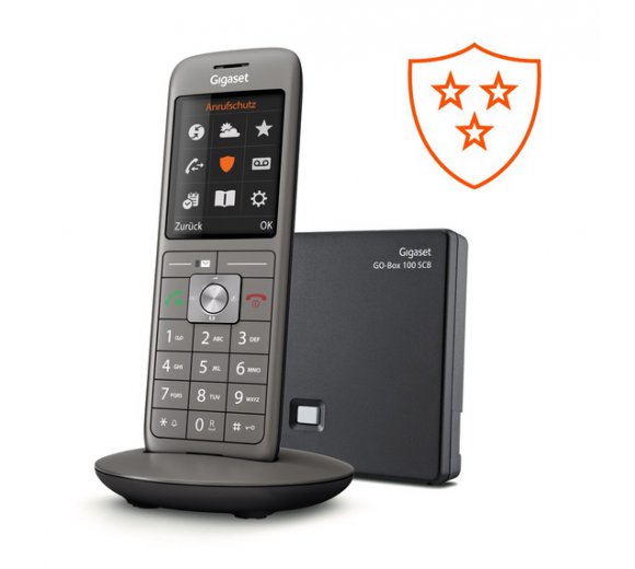 IP PSTN flex (SIP and COMFORT DECT phone 500A port), 1 analog Gigaset
