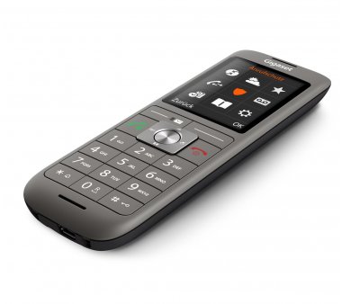 Gigaset CL690A SCB Analog/VoIP DECT Telefon mit Anrufschutz (DECT/GAP Telefon mit DECT Basis)