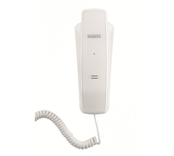 ALCATEL TEMPORIS 10, analog Telefon für Business (Weiß, Wandmontagefähig)