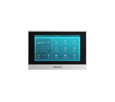 Akuvox C313WE Silver Low-cost SIP Indoor Monitor (7"...