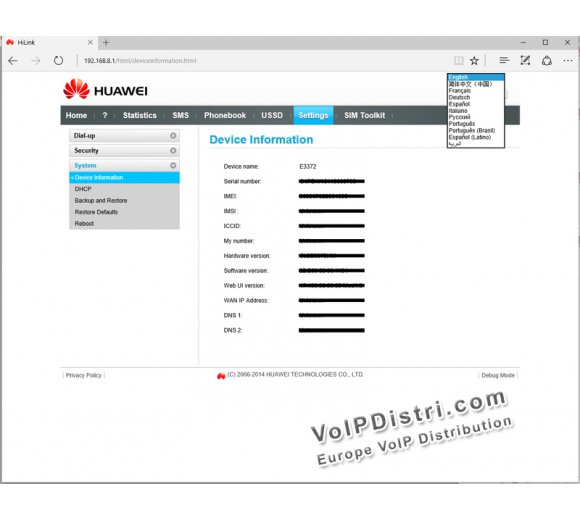 huawei e3372 ipv6