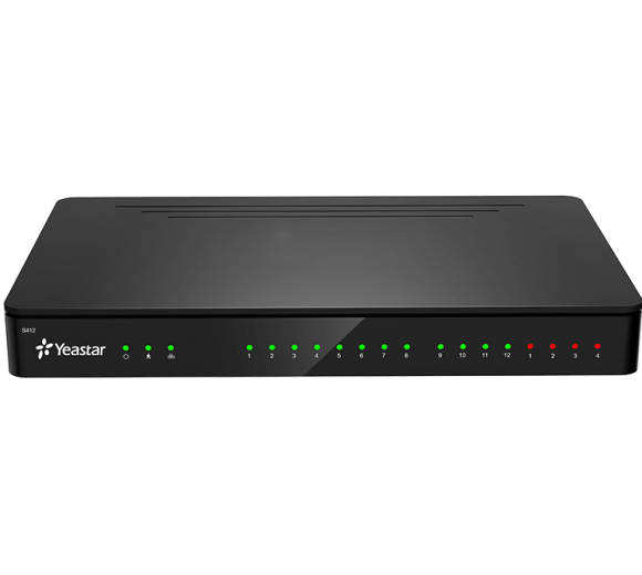 Yeastar S412 VoIP PBX with 2x module slot