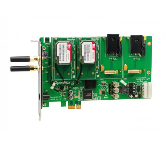 OpenVox G410E2 2 port GSM/WCDMA PCI-E card