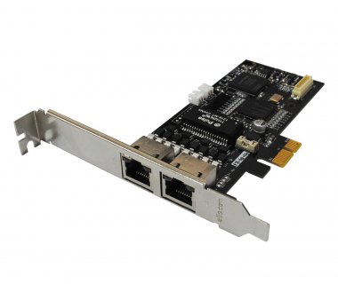 ALLO 2 PRI PCIe Card, Upgradeable 2PRI E1/T1/J1 (3nd Gen)