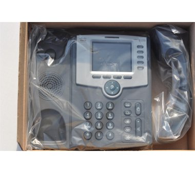 Cisco SPA525G *refurbished* (PoE, WLAN, Bluetooth, 5-Lines, Color Display, 3CX provisioning, Astersisk compatible)