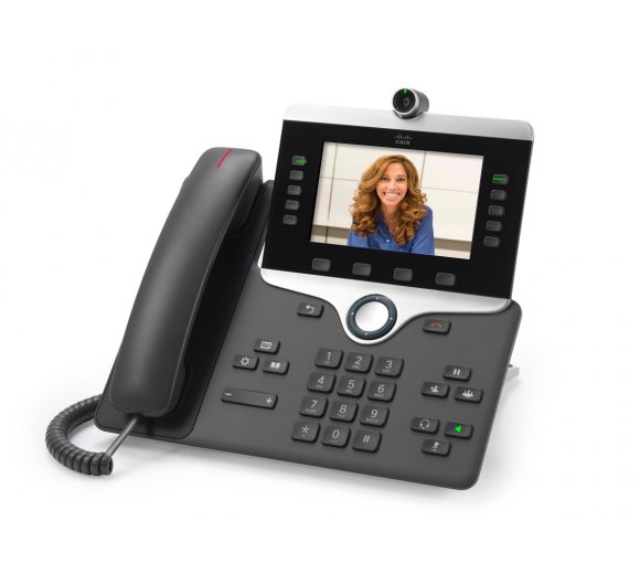 Cisco Unified IP VOIP CP 8945 K9 POE Gigabit Voice & Web Cam Video Telephone BLK 