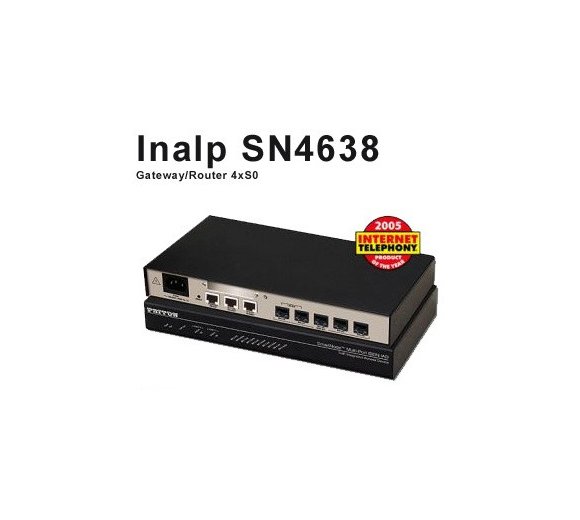 Inalp / Patton SmartNode 4638 / SN4638 (SIP / H.323 / MGCP)
