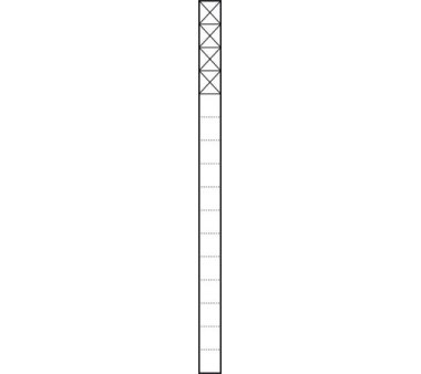 Siedle & S๖hne KSF 616-4 SM Communications-Stele 1,6m...