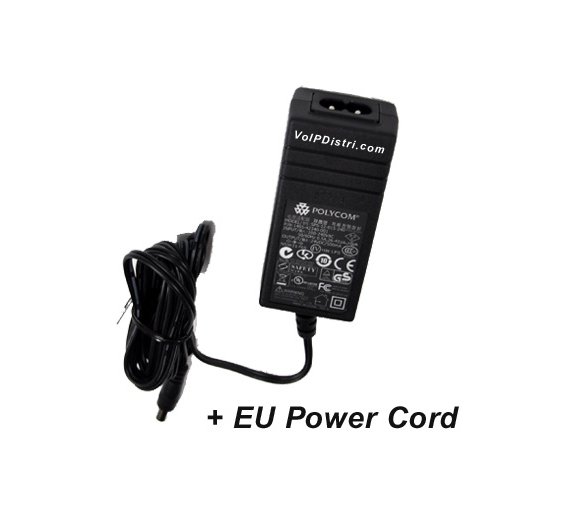 Polycom EU Power Supply für SoundPoint IP, 5er Pack (2200-17569-122)