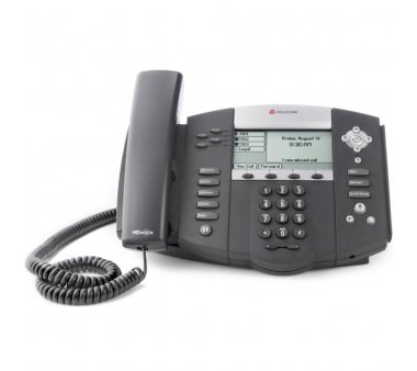 Polycom SoundPoint IP 560 VoIP-Telefon (3CX), Gigabit Ethernet, PoE (2200-12560-122)