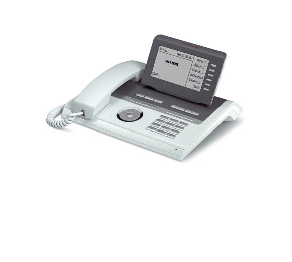 Siemens Enterprise OpenStage 40 SIP Systemtelefon (Lava / Eis-Blau)