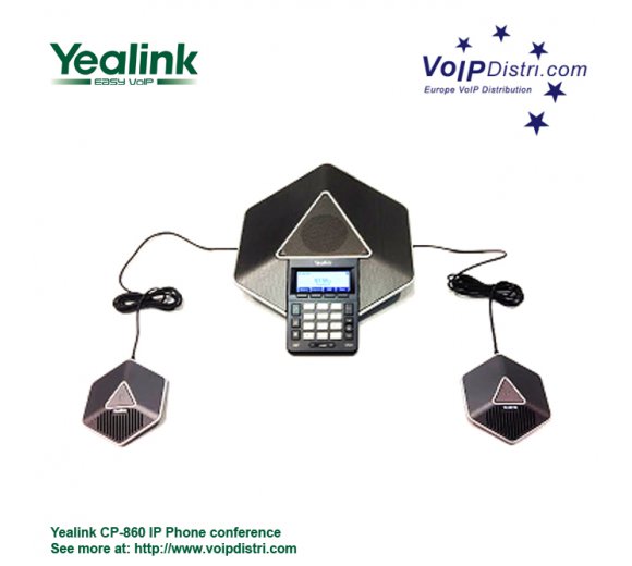 Yealink CP860 VoIP Audio Konferenztelefon, PoE, HD Audio, OpenVPN