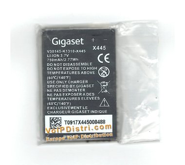 Original battery for the Gigaset SL400H / SL350H / SL78H...
