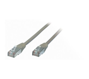 0.5m CAT.5e Gigabit STP Cable grey/white